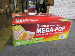 case of 36 gold medal mega pop popc...
