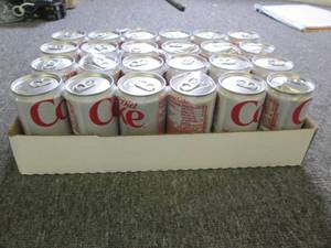 247.5 fl oz cans of diet coca cola...