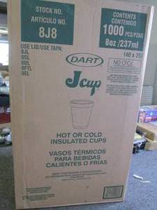 case of dart hot and cold insulated...