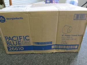 case of 6 pacific blue 9 inch paper...