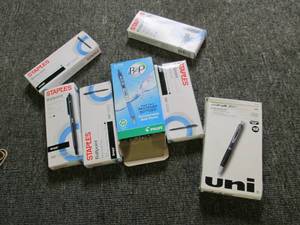 lot of pens ...