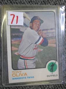 tony oliva baseball card ...