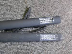 2 flashlights with magnets on the b...