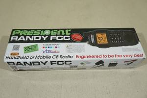 President Randy FCC Handheld or Mobile CB Radio