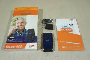 Consumer Cellular Verve Snap Prepaid Flip Phone