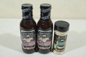2 Croix Valley St Louis BBQ Sauce with Garlic BBQ Booster Seasoning