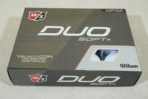 12 Pack Wilson Duo Soft Golf Balls
