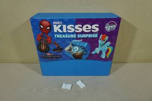Hersheys Kisses Treasure Surprise Retail Display with Product