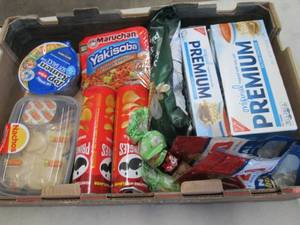 Flat of Assorted Food Items...