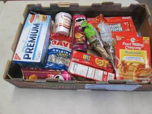 Flat of Assorted Food Items...