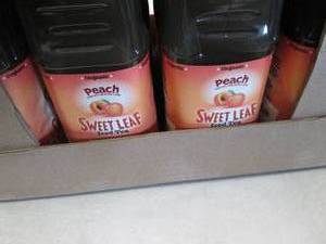 8-64 0z Bottles Sweet Leaf Peach Ic...