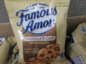 Case of 42-2 oz Pouches Famous Amos...