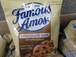 Case of 42-2 oz Pouches Famous Amos...