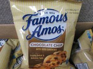 Case of 42-2 oz Pouches Famous Amos...