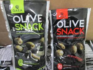 24- 1 oz Pks Olive Snacks- assorted...
