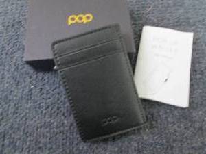 Pop Up Card Holder Genuine Leather ...