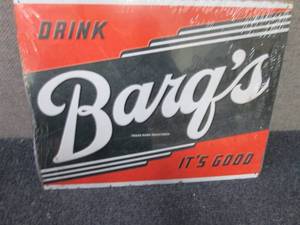 Metal Bargs Sign 16x12.5 inches...