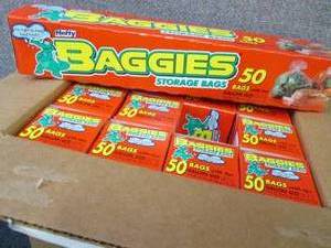 Case of 12-50 ct boxes Hefty Gallon...