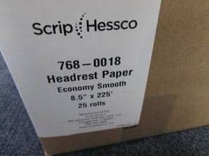 ScripHessco Economy Smooth Headrest...