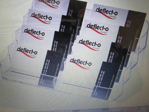 9 deflecto 70801 Eight-Pocket Busin...