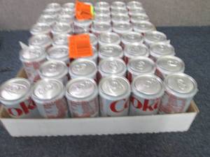 46 - 7.5 oz Cans Diet Coke...