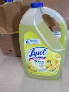 3 - 144 oz Jugs Lysol Clean & Fres...