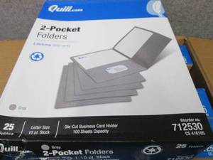 Case of 5 Boxes Quill Brand� 2-Poc...