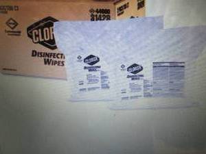 Clorox CLO31428 disinfecting wipes ...