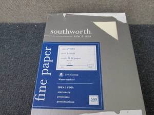 Southworth Fine Ivory Linen 8.5x11 ...