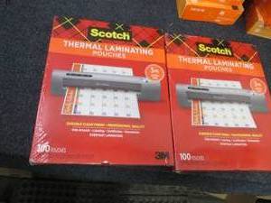 Scotch Thermal Laminating Pouches...