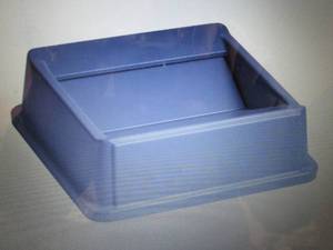 2 Rubbermaid FG266400GRAY Untouchab...