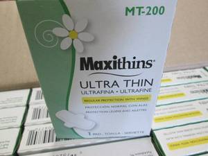 Maxithins w Wings, Ultra Thin, 100...