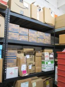 Shelving Section of Unclaimed Items...