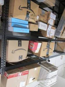 Shelving Section of Unclaimed Items...