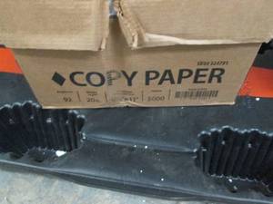 Case of 5000 sheets 8.5x11 inch 20 ...