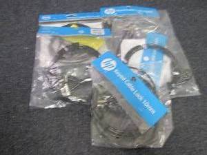 5- HP Keyed Cable Locks 10 mm...