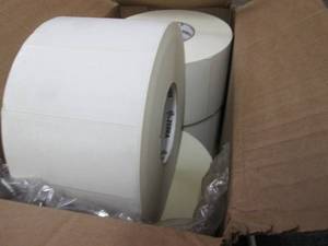 Case of 4-2760 Rolls Label, Paper, ...