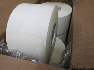 Case of 4-2760 Rolls Label, Paper, ...