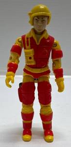 lot 132 image: 1984 G.I. Joe (Blowtorch) Swivel Arm Action Figure (Missing Parts)