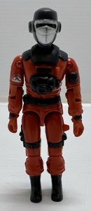 lot 135 image: 1985 G.I. Joe (Barbecue) Swivel Arms Action Figure (Missing Parts)