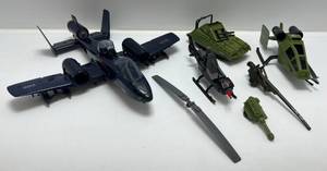 lot 137 image: Vintage Misc. G.I. Joe Vehicles (Missing And Broken Parts Present)