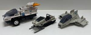 lot 140 image: Group Of Misc. 1980s G.I. Joe Action Vehicles (Missing And Broken Parts Present)