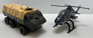 lot 141 image: 1983 G.I. Joe Troop Transport APC Carrier And More (Missing Parts)