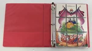 lot 149 image: Walt Disneys Classic Skybox Snow White & The Seven Dwarfs Trading Cards In Album (Roughly 95 Total)