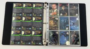 lot 157 image: 1994 Topps The Shadow Trading Cards In Album ( Roughly 101 Total)