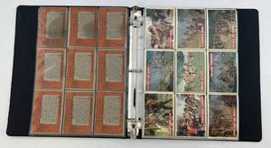 lot 158 image: Walt Disneys  Davy Crockett  Trading Cards In Album (Roughly 80 Total)
