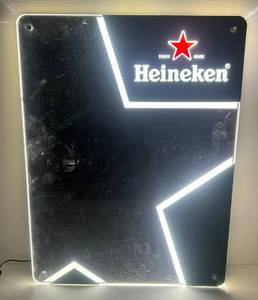 lot 4 image: Heineken Light Up Menu Board (18 x 24)