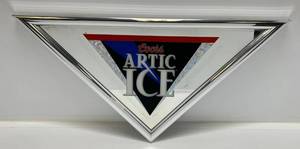 lot 17 image: Vintage Coors Triangle Mirror 13 34 x 27 14