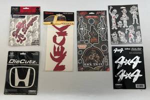 lot 33 image: Group Of Misc. Vehicle Decals NIB