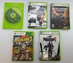 lot 37 image: 5 XBOX Games Including Halo 3 And More